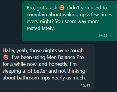 Whatsapp Screenshot Men Balance Pro Review