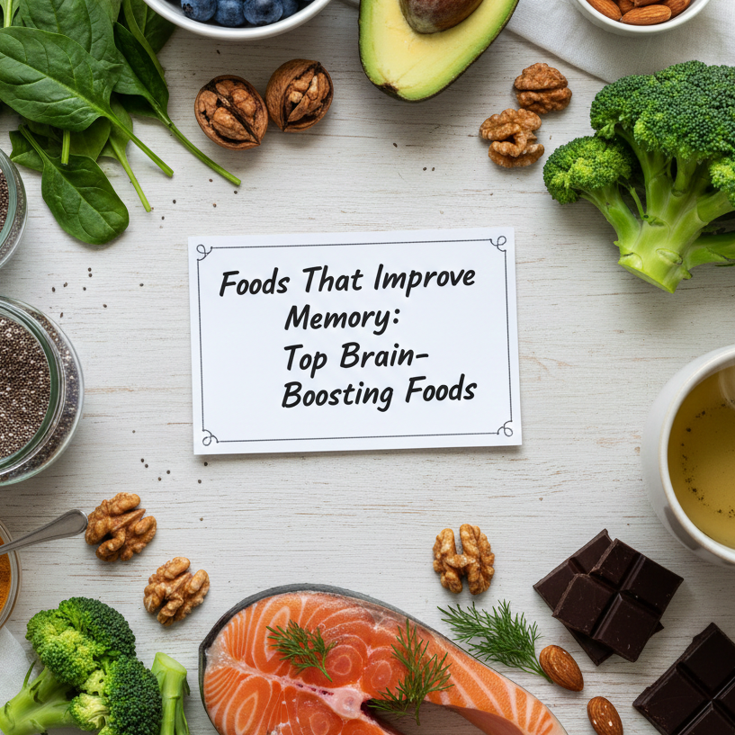 Foods That Improve Memory: Top Brain-Boosting Food