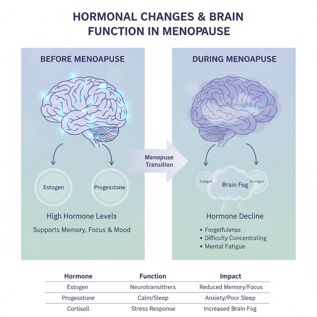 Menopause Brain Fog: Causes, Symptoms, and Natural Remedies That Work Menopause Brain Fog