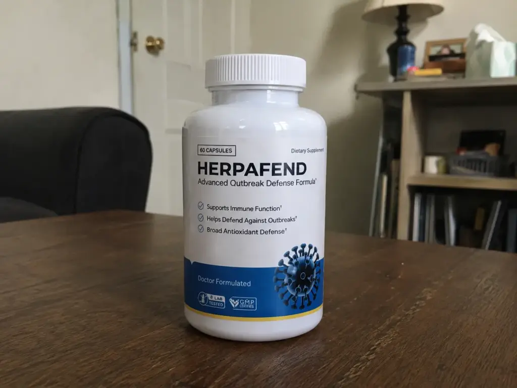Herpafend review Product in a table