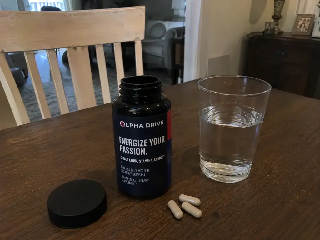 Taking Alpha Drive supplement