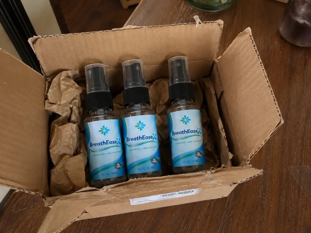 BreathEaseX Review Delevery Package