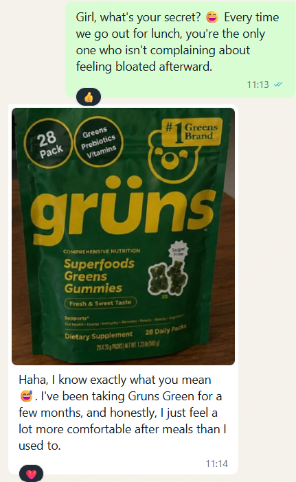 Whatsapp Screenshot Gurns Green Review