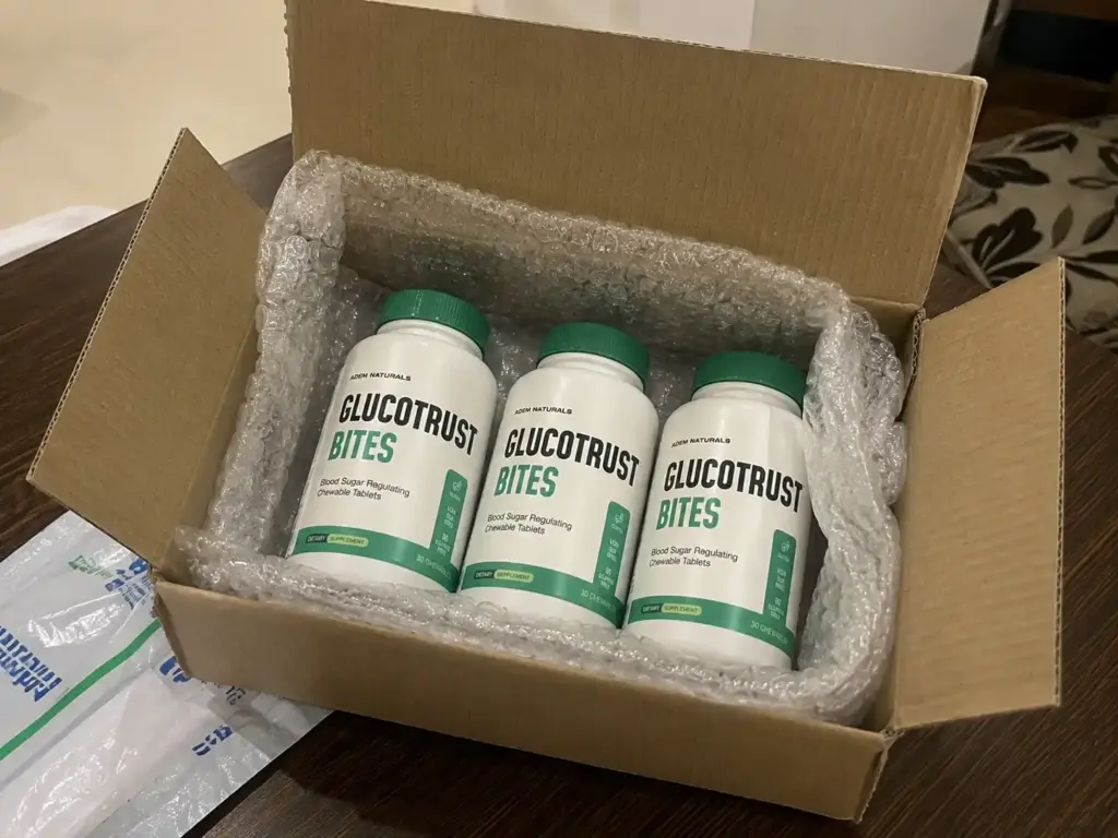 Glucotrust bottles delivery at home