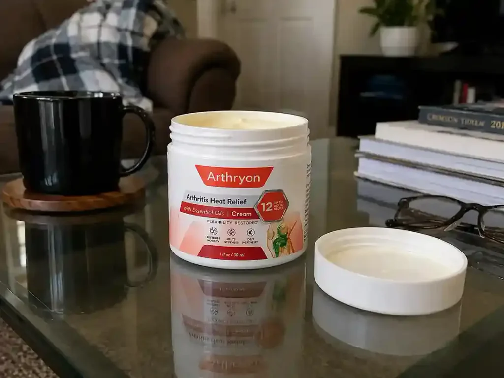 Arthryon Heat Relief Cream Bottle