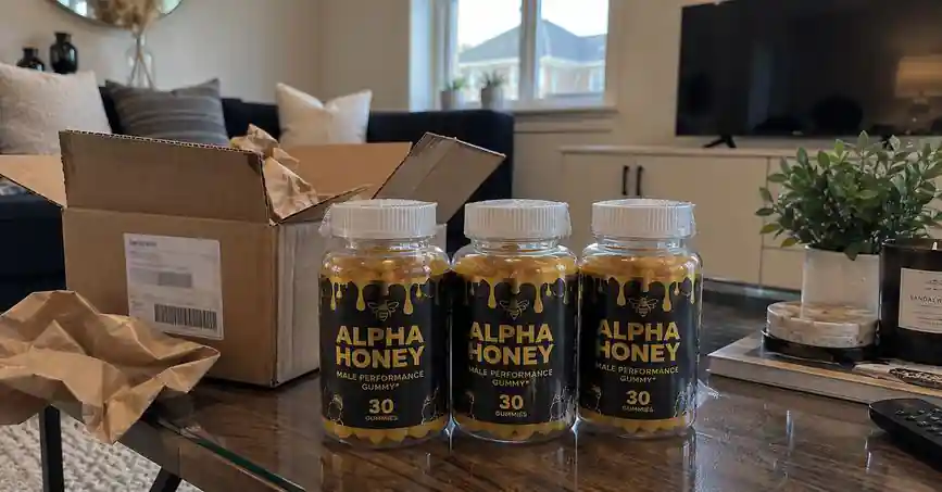 Alpha Honey Gummies unboxing