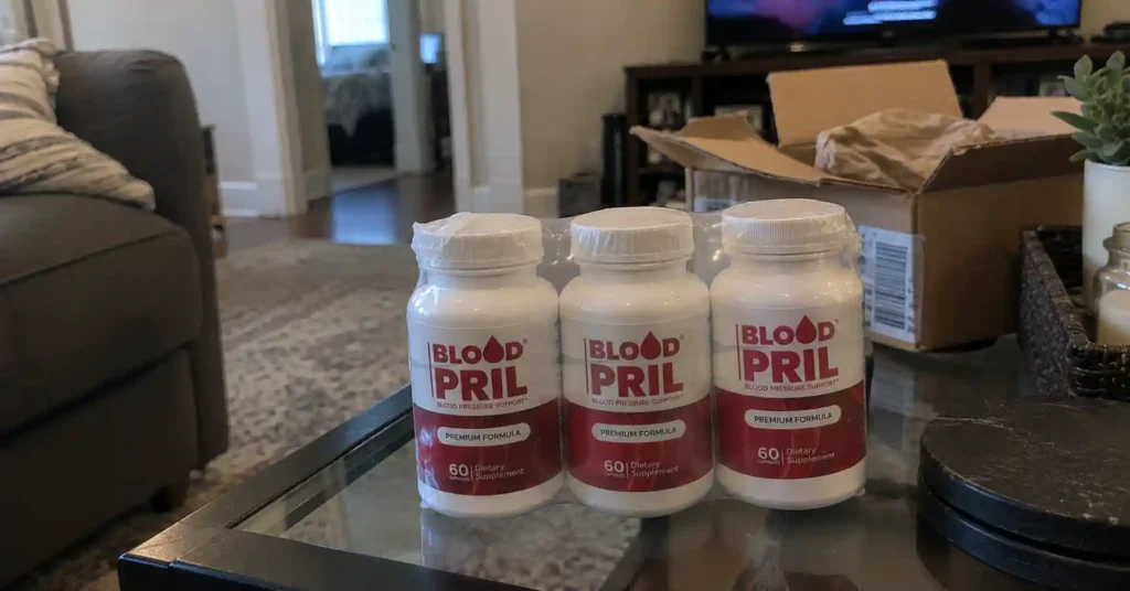 Blood pril supplement unboxing