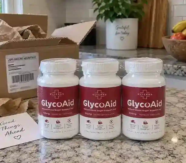 GlycoAid supplement unboxing