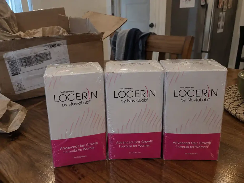 Locerin Hair Health Supplement unboxing