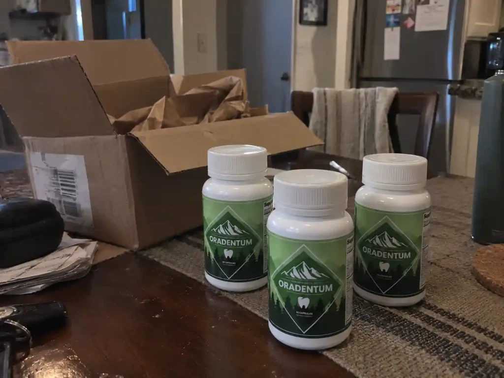 Oradentum Oral Health Supplement unboxing