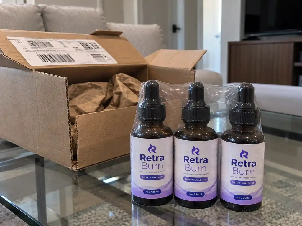 RetraBurn supplement unboxing