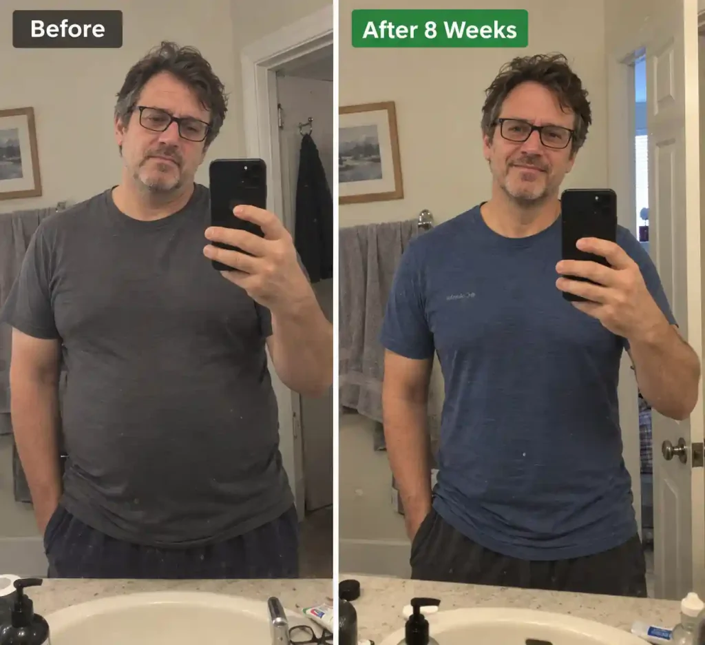 Slimqa Slim Coffee Booster Before and After