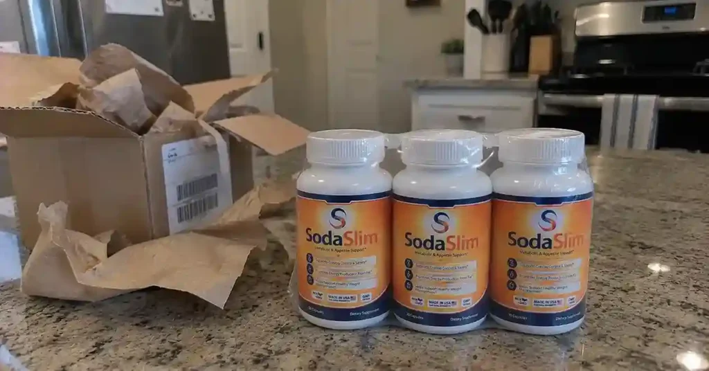 SodaSlim weight loss supplement unboxing