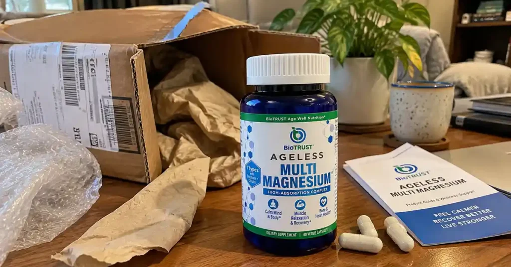 bio trust ageless multi magnesium unboxing