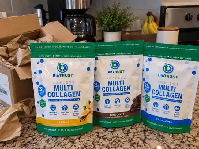 biotrust ageless muticollagen supplement unboxing