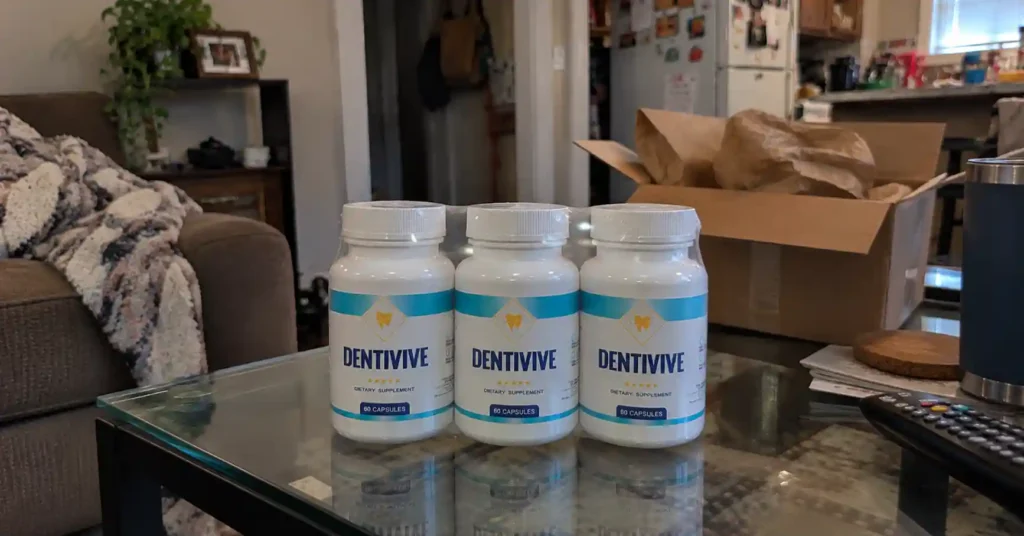 dentivive oral supplement unboxing