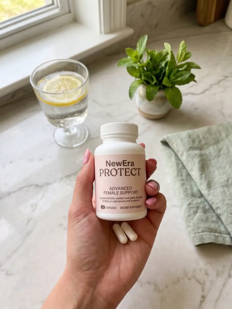 newera protect capsules in hand
