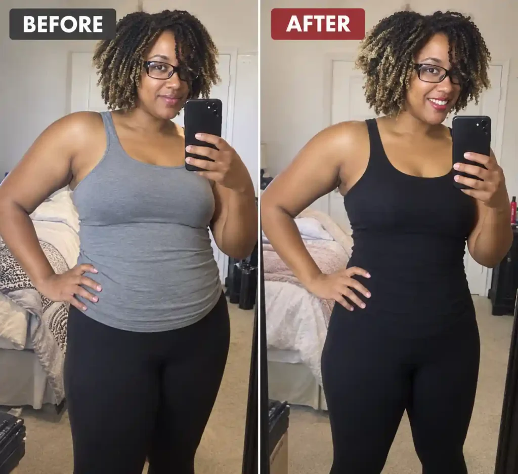 retra burn before and after