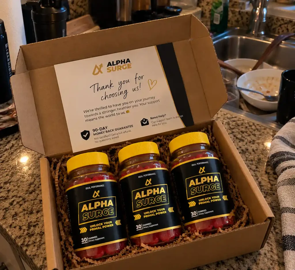 Alpha surge package arrived