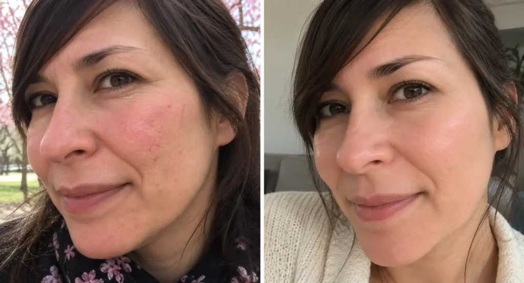 Before and after fiera