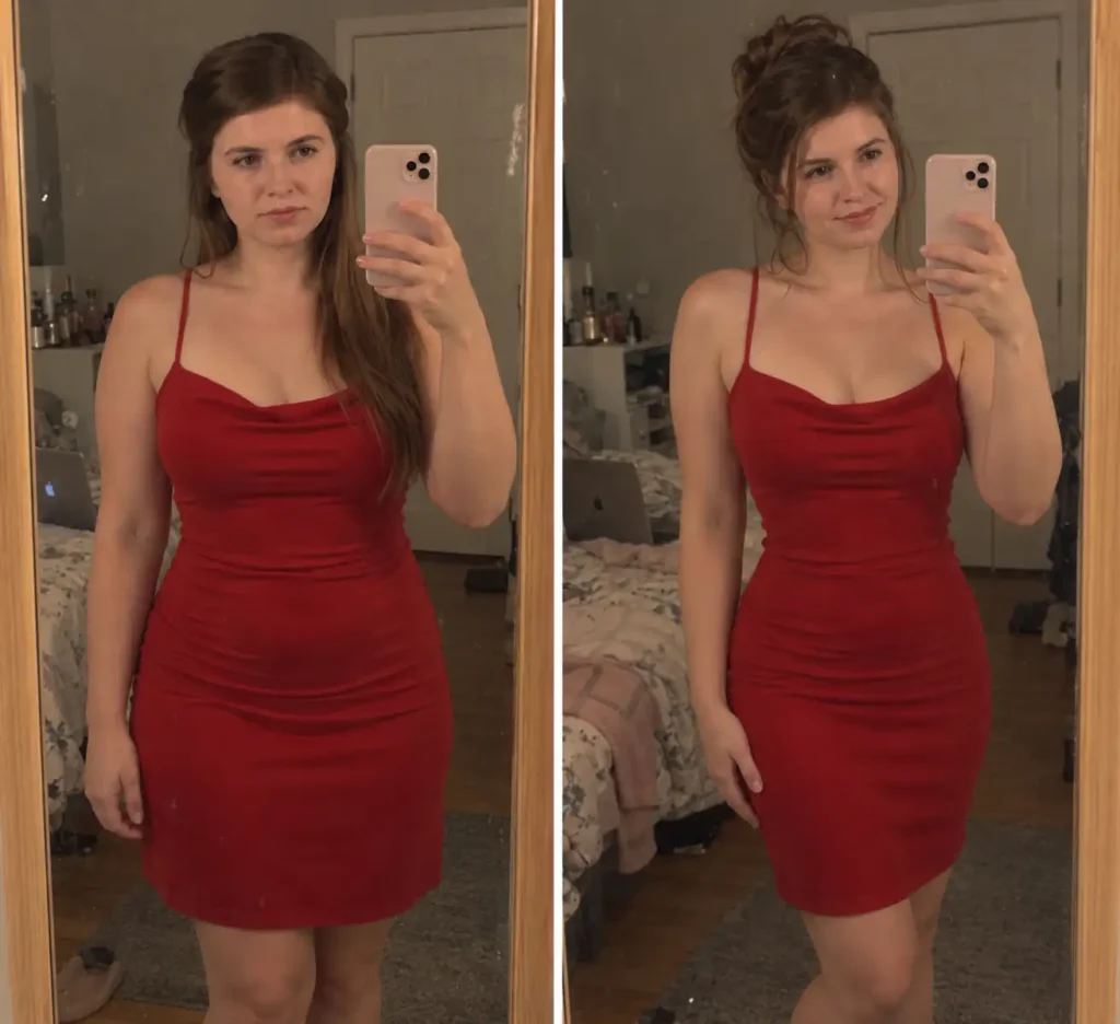 Before and after hinuki
