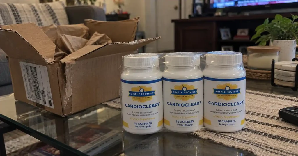 Cardio Clear 7 supplement unboxing