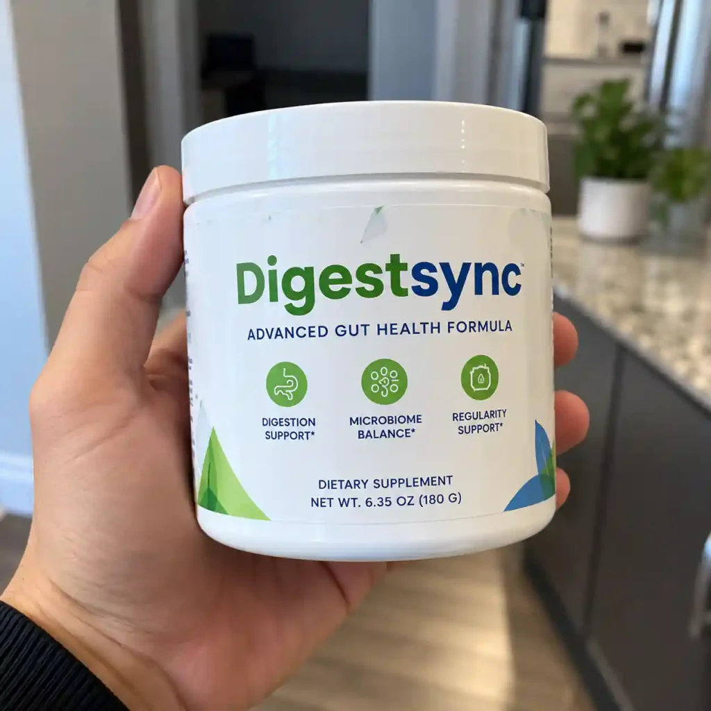 Digestsync Gut Health Supplement Jar