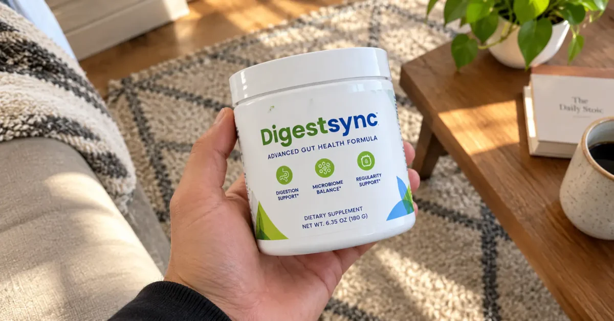 Digestsync review Supplement Jar