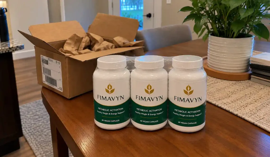 FIMAVYN supplement unboxing