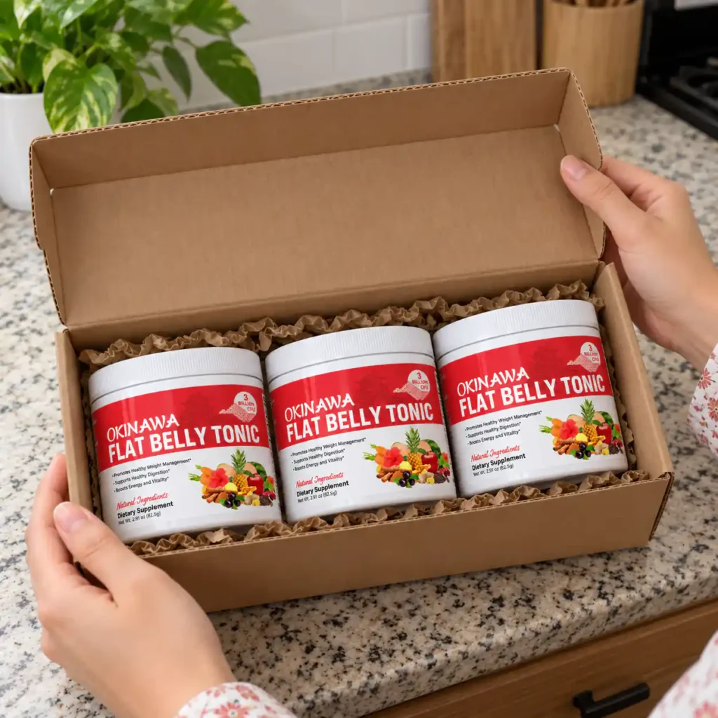 Flat belly tonic arrived