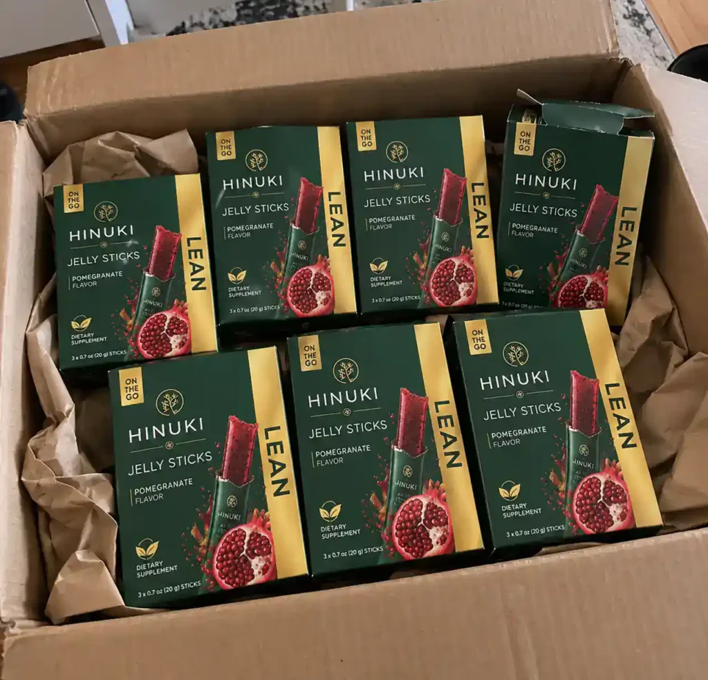 Hinuki jelly arived