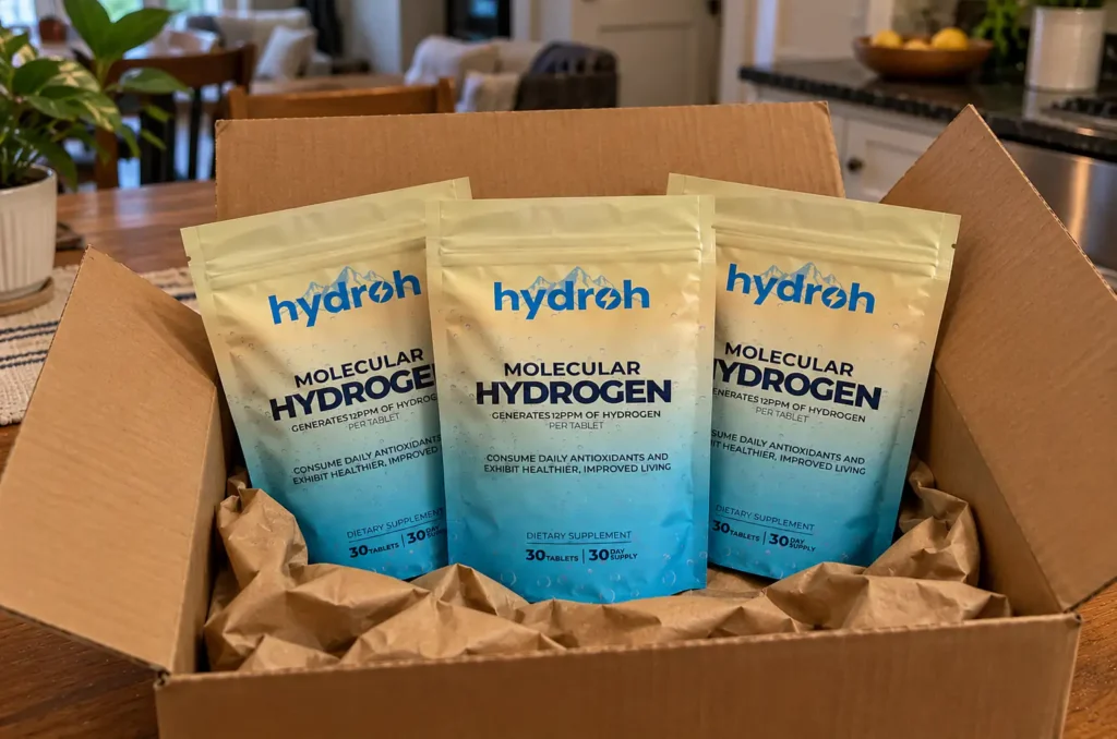 Hydrogen Water Tablets Arrived