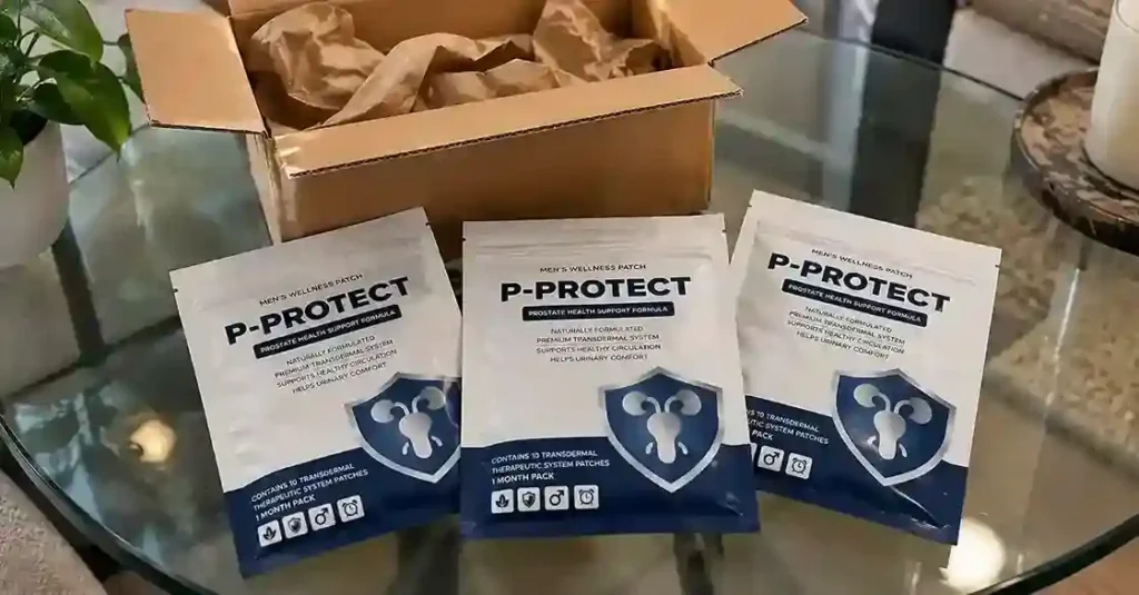 P Protect Men's Wellness Support Formula unboxing