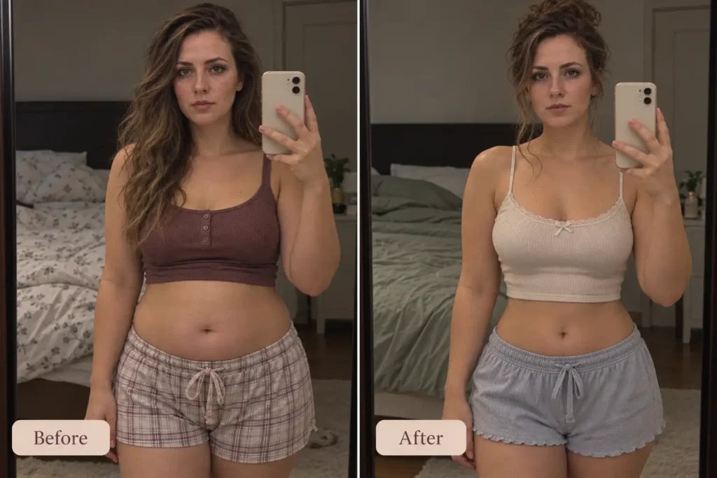 Parxal before and after