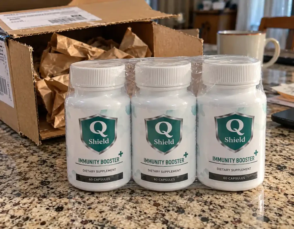 Q shield unboxing