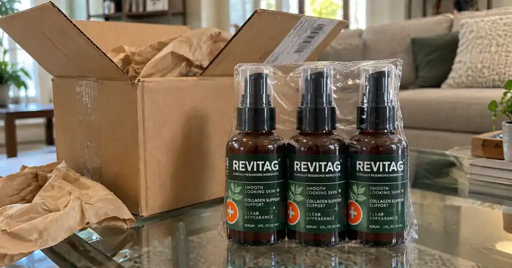 Revitag Topical serum Unboxing