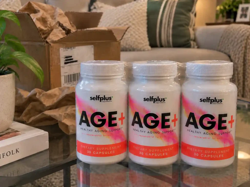 SelfPlus Age+ wellness Supplement unboxing