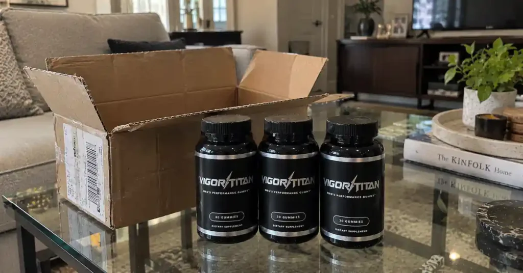 Vigortitan Male Enhancement Supplement Unboxing