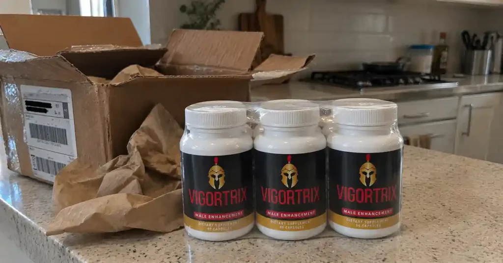 Vigortrix supplement unboxing