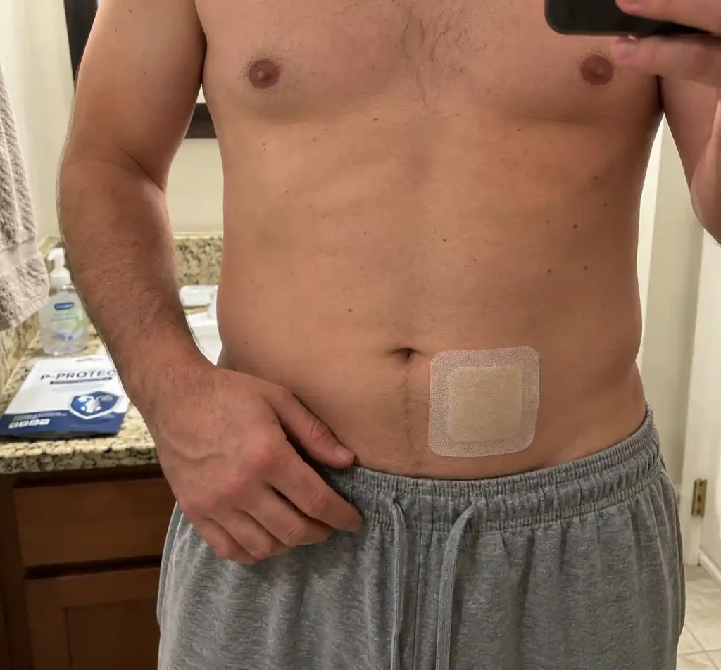 applting P Protect prostate health support formula patch