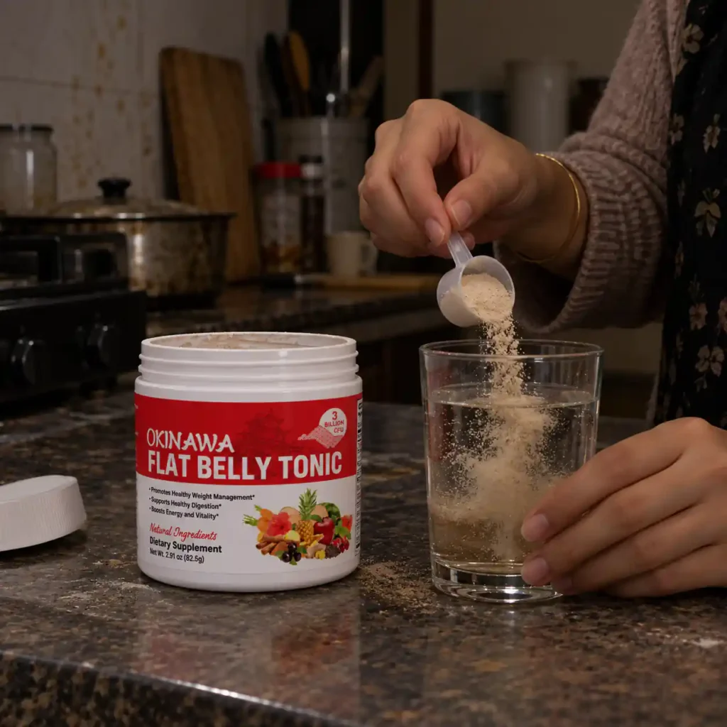 flat belly tonic powder