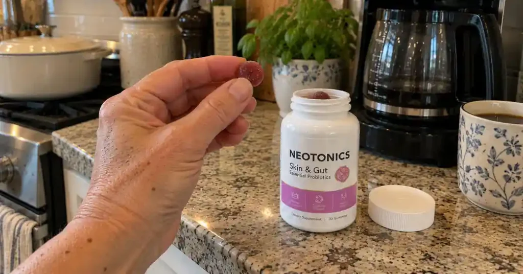 hand holding neotonics hummy
