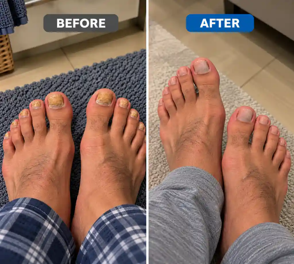 oroville fungus treatment before and after