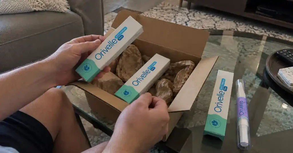 orvelle nail fungus pen unboxing