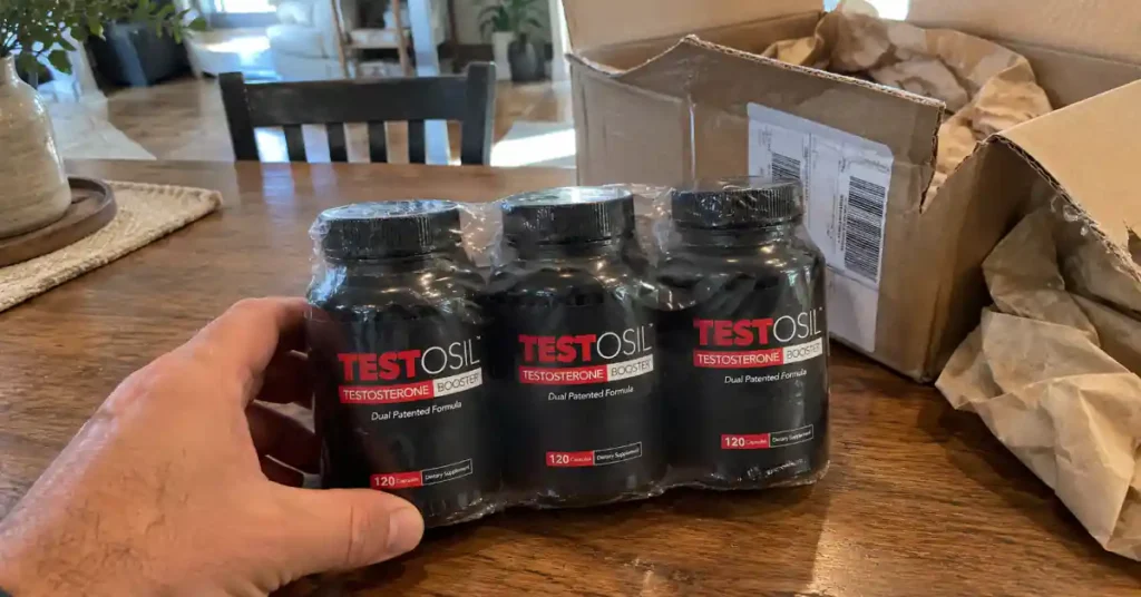 testosil testosterone supplement unboxing